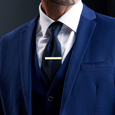 Roctee 3 Pack Skinny Tie Bar Clip Set, Suit Tie Clips for Men, Tie Necktie Clasp Pinch Clip on Tie, Suitable for Business Metting Wedding Annivers...